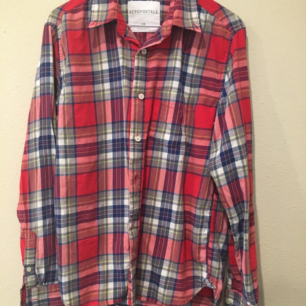 Aeropostale Men Flannel Shirt